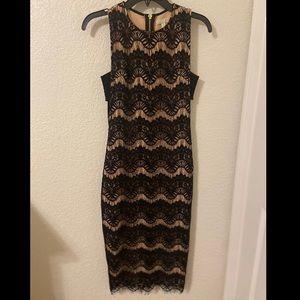 Gianni Bini Black Lace Dress